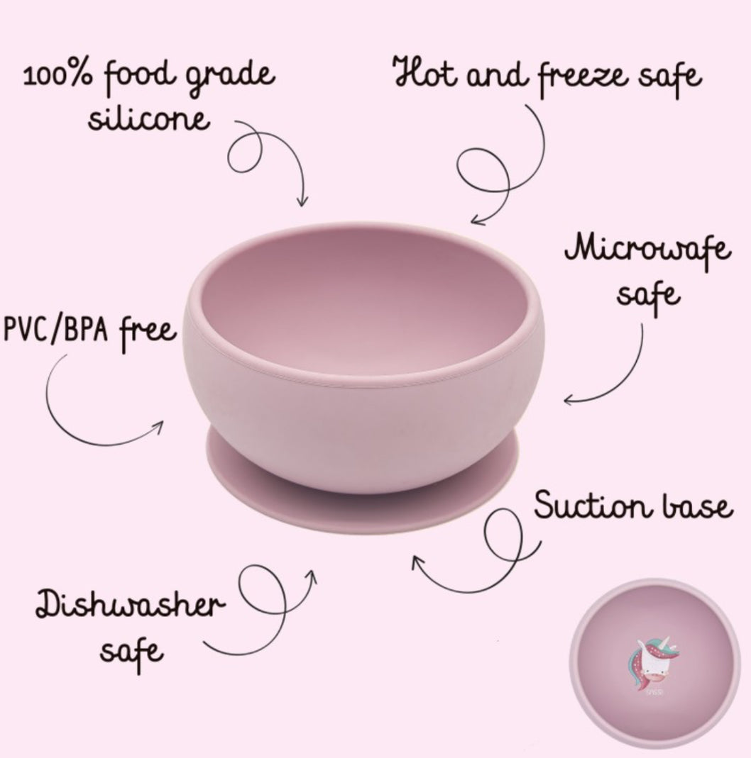 Silicone bowl-Unicorn