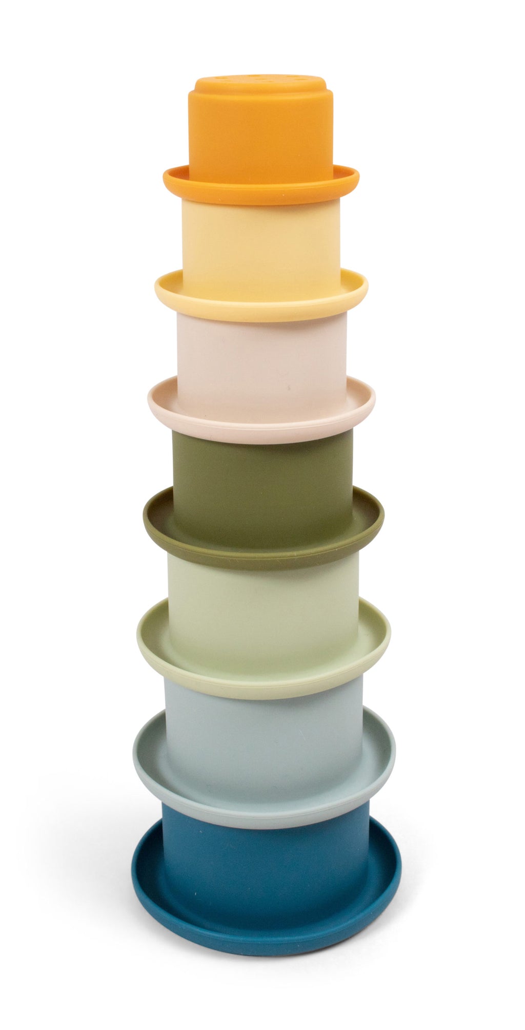 Silicone stacking toy (Blue)