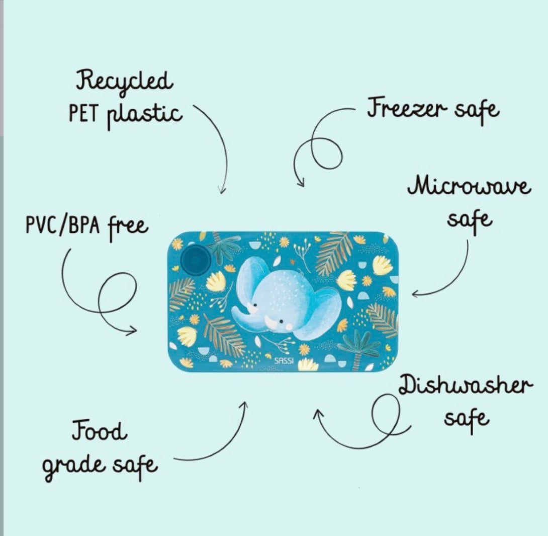 RPET lunchbox- Elephant