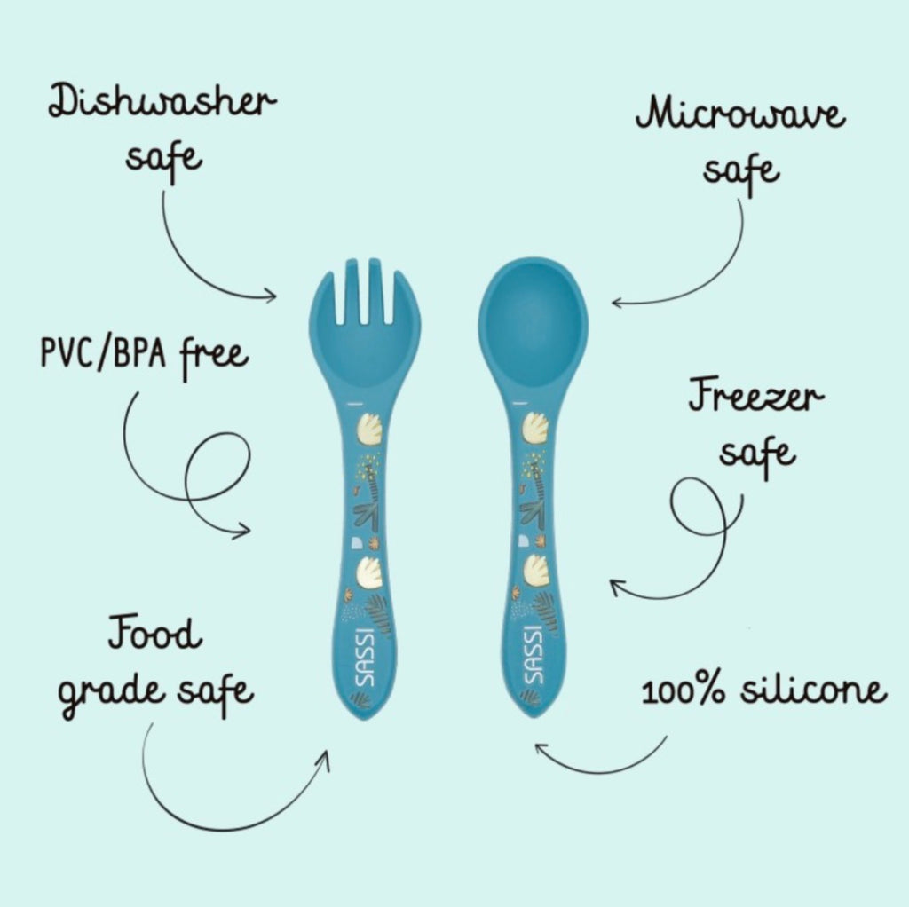 Silicone cutlery (Elephant)