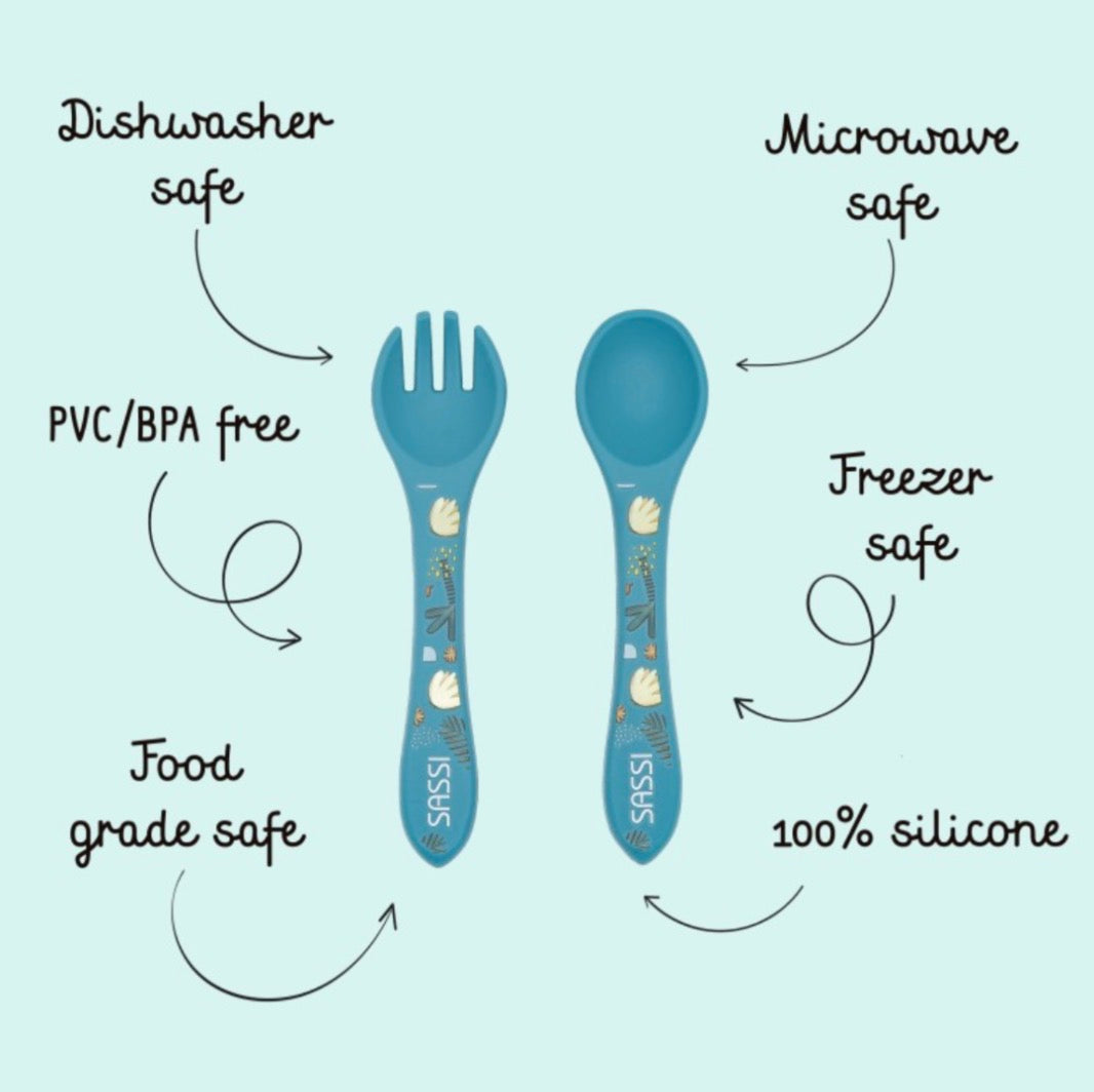 Silicone cutlery (Elephant)