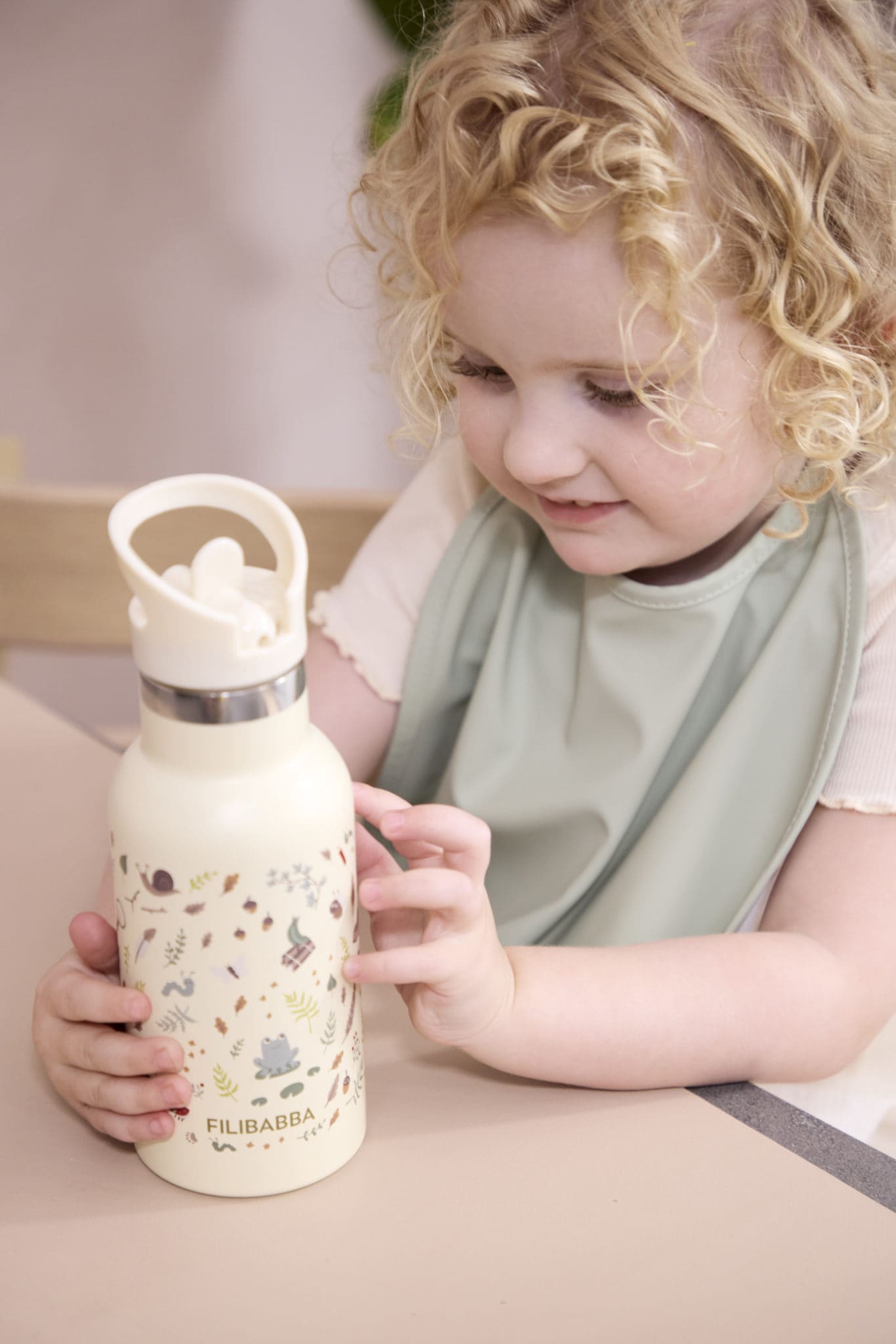 Stainless steel water bottle (Little wonders)