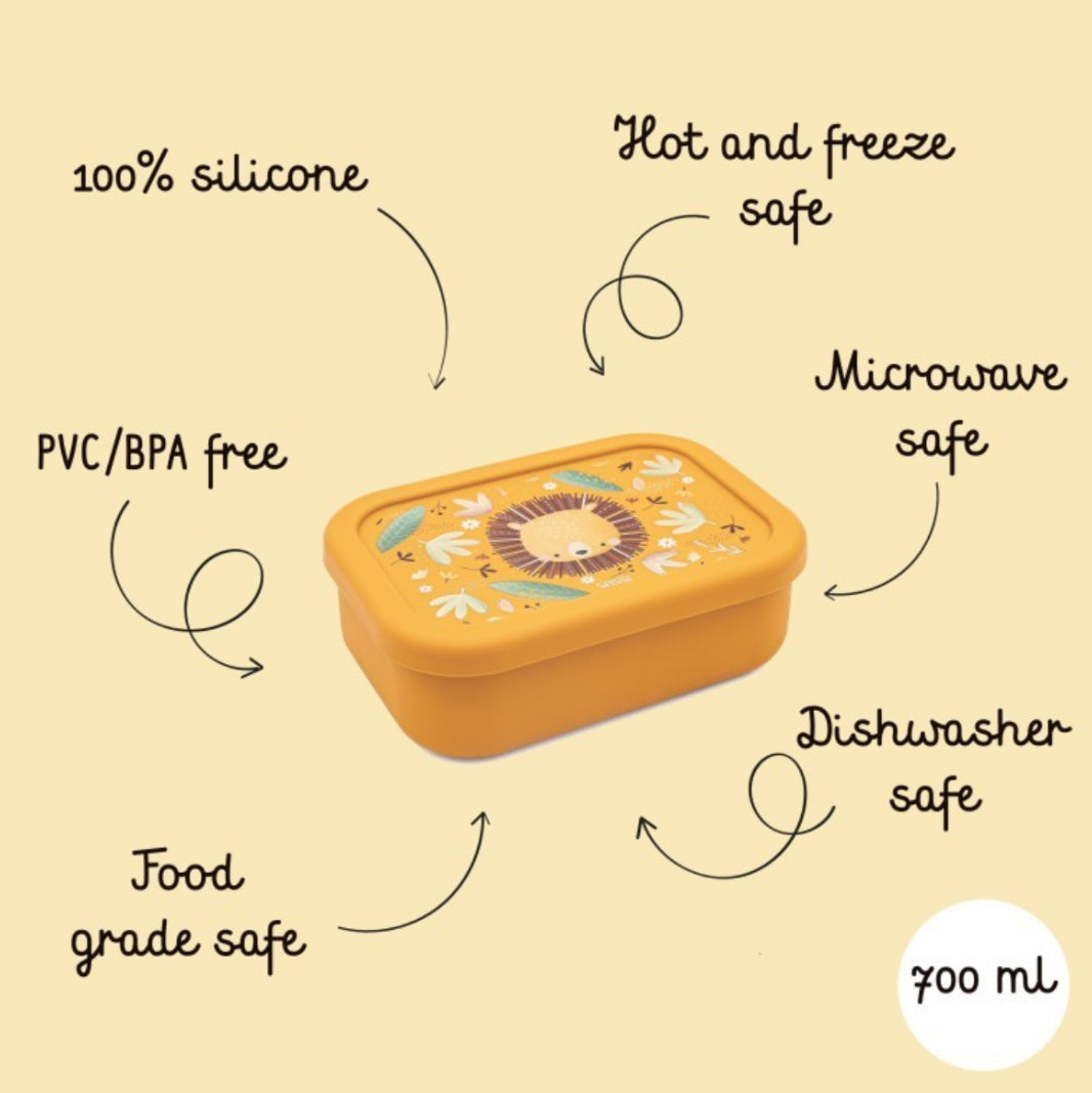 Silicone lunchbox- Lion