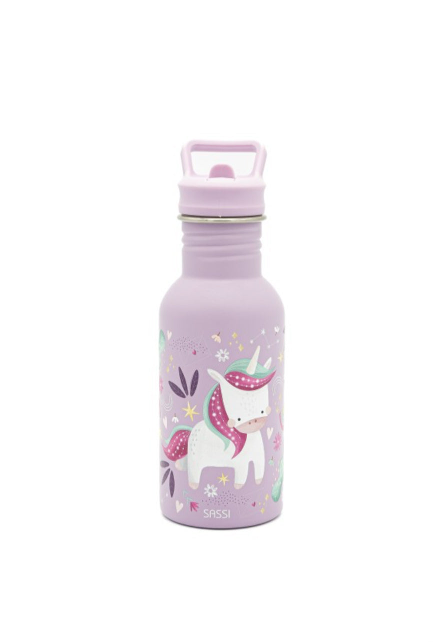 Stainless steel water bottle 500ml (Unicorn)