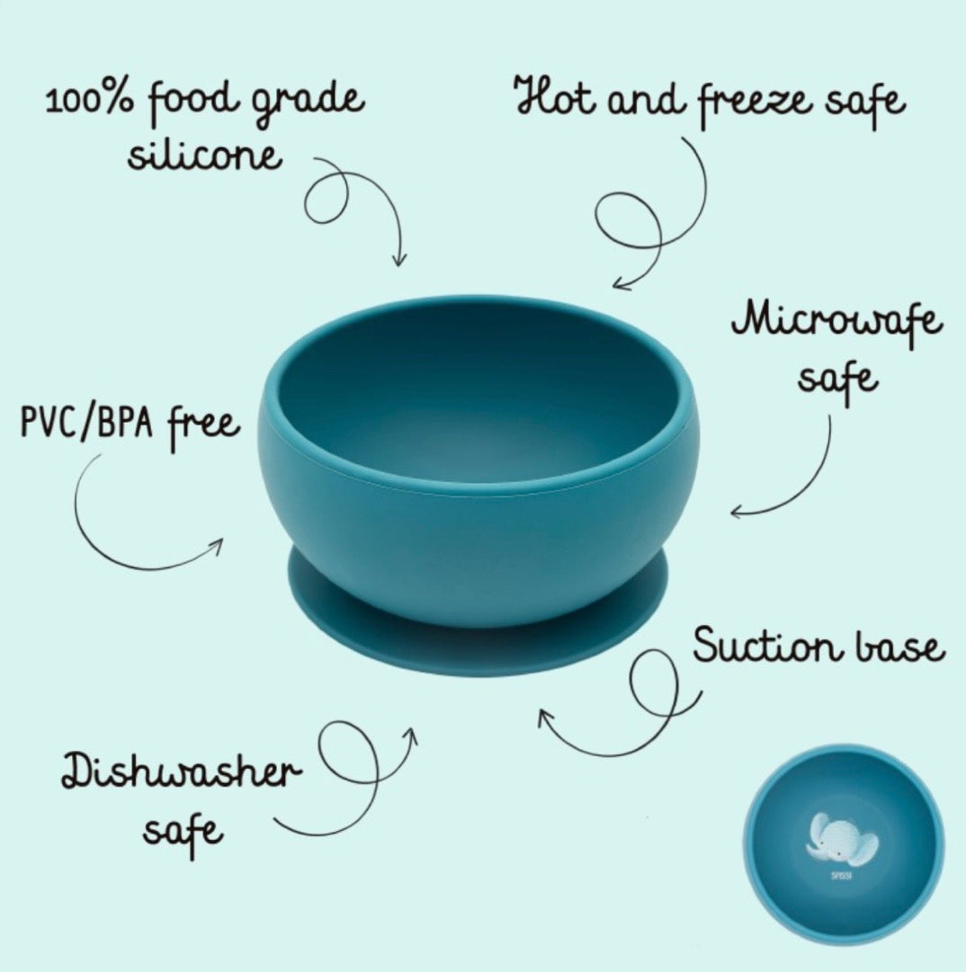 Silicone bowl- Elephant