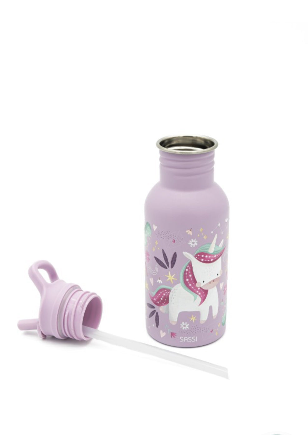 Stainless steel water bottle 500ml (Unicorn)