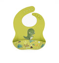 Silicone bib-Dinosaur