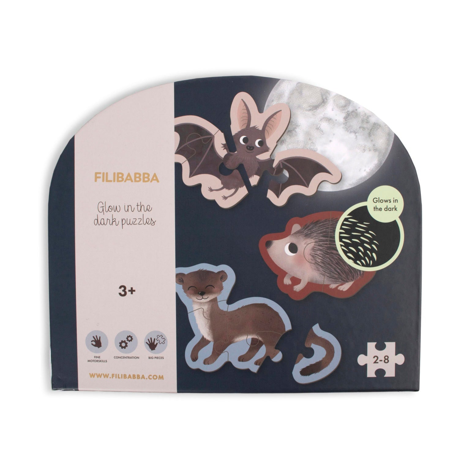 Glow in the dark puzzles