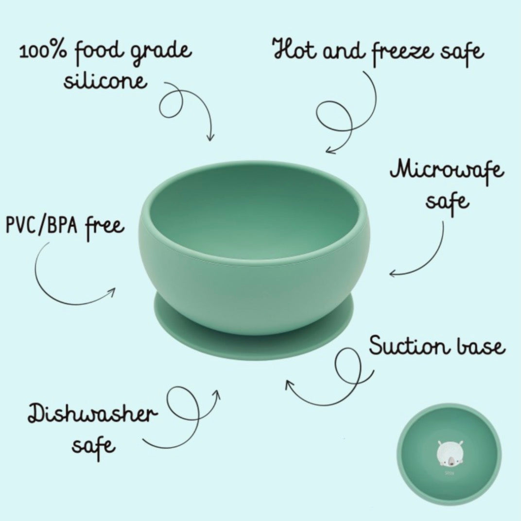 Silicone bowl- Bear