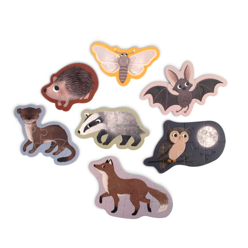 Glow in the dark puzzles