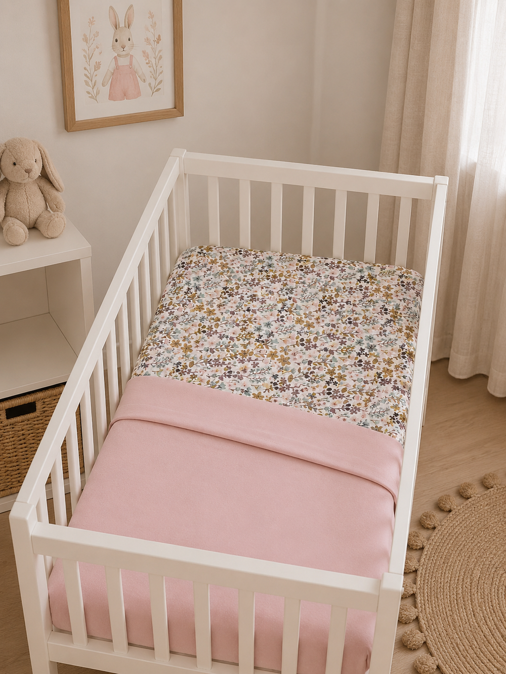 Baby sheets set (Flowers)