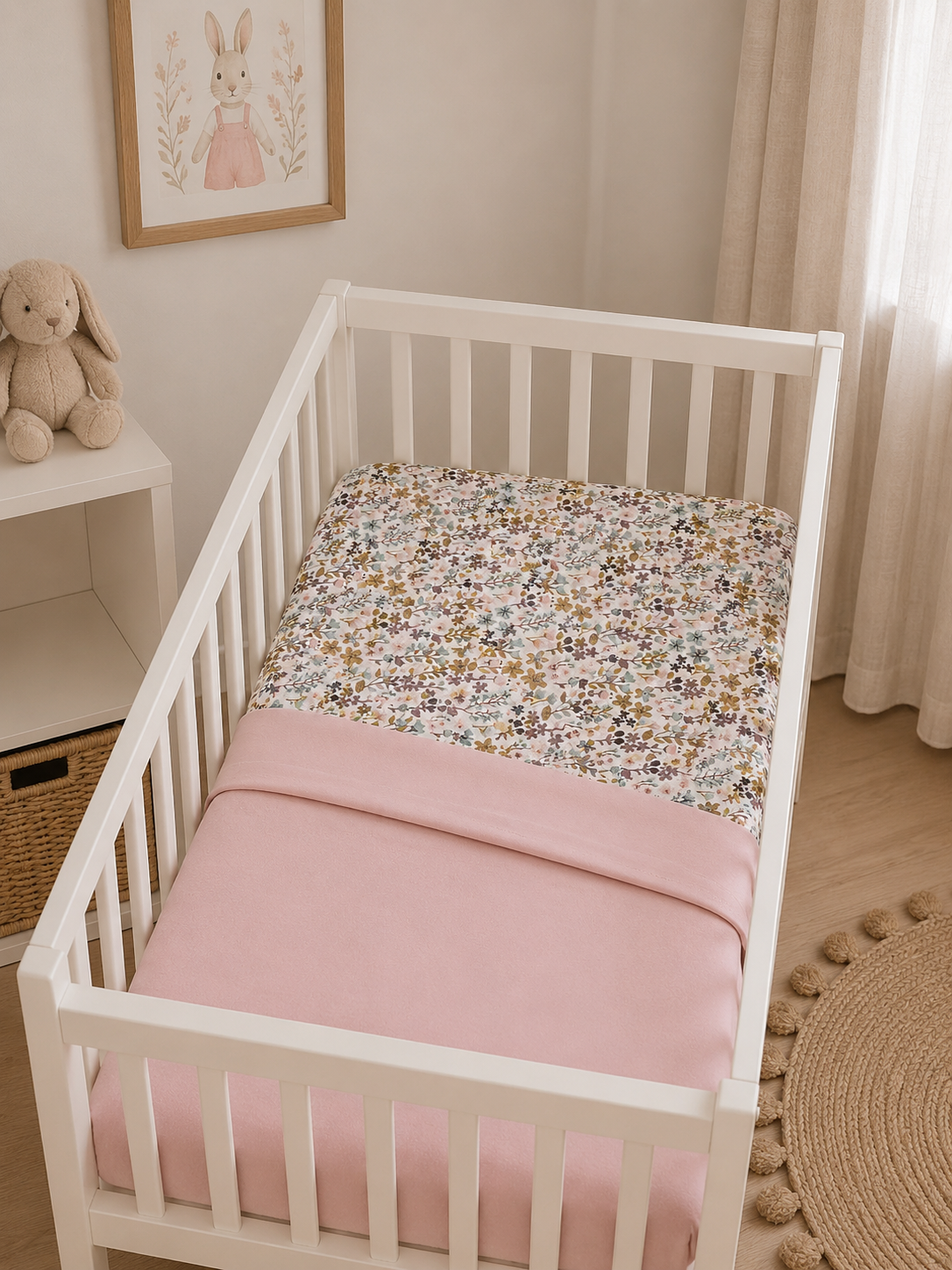 Baby sheets set (Flowers)