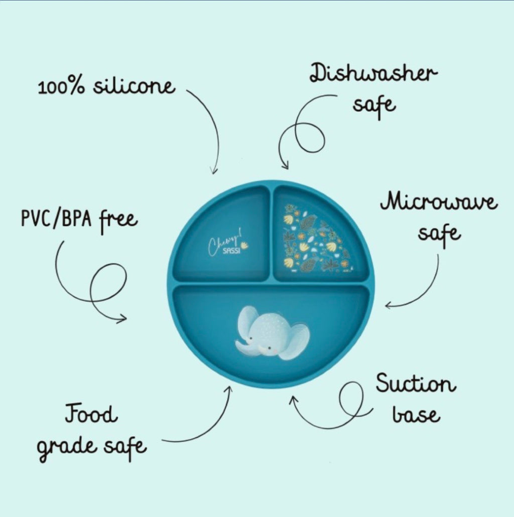 Silicone plate-Elephant