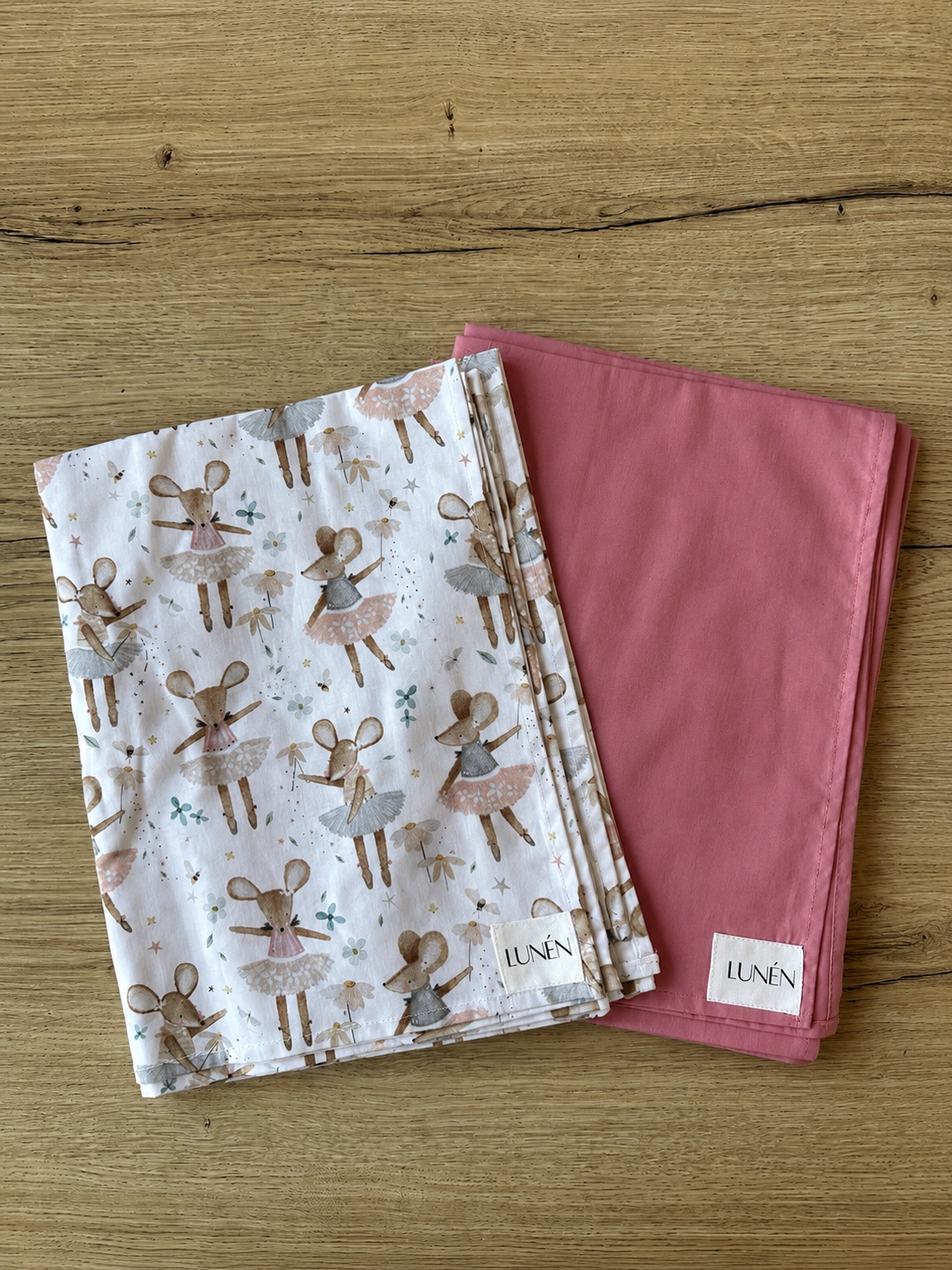 Baby sheets set (Ballerinas)