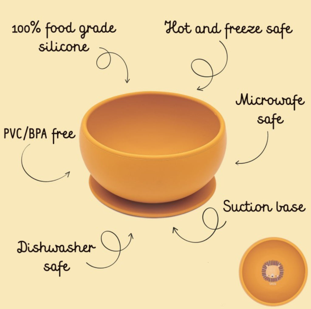 Silicone bowl- Lion
