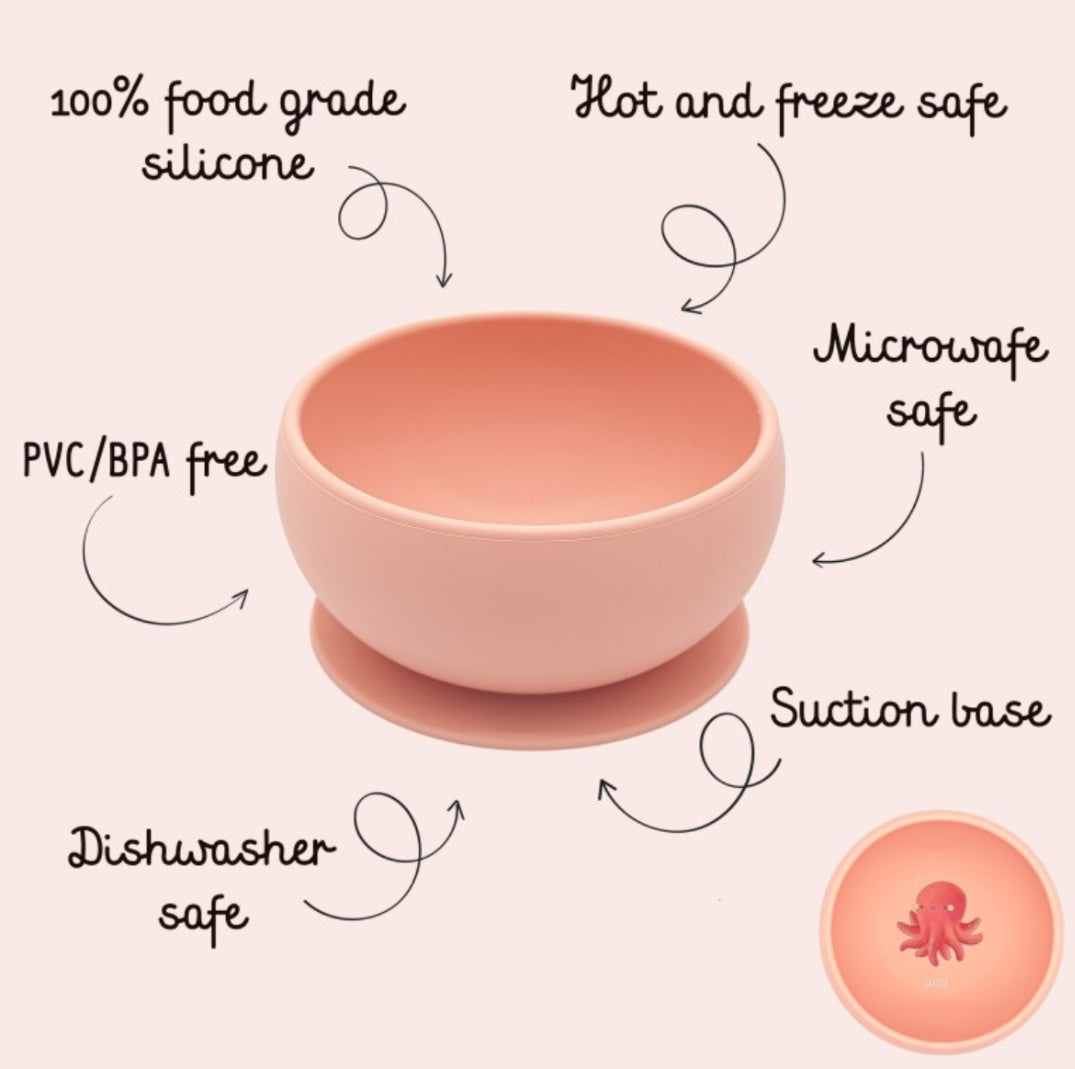 Silicone bowl- Octopus