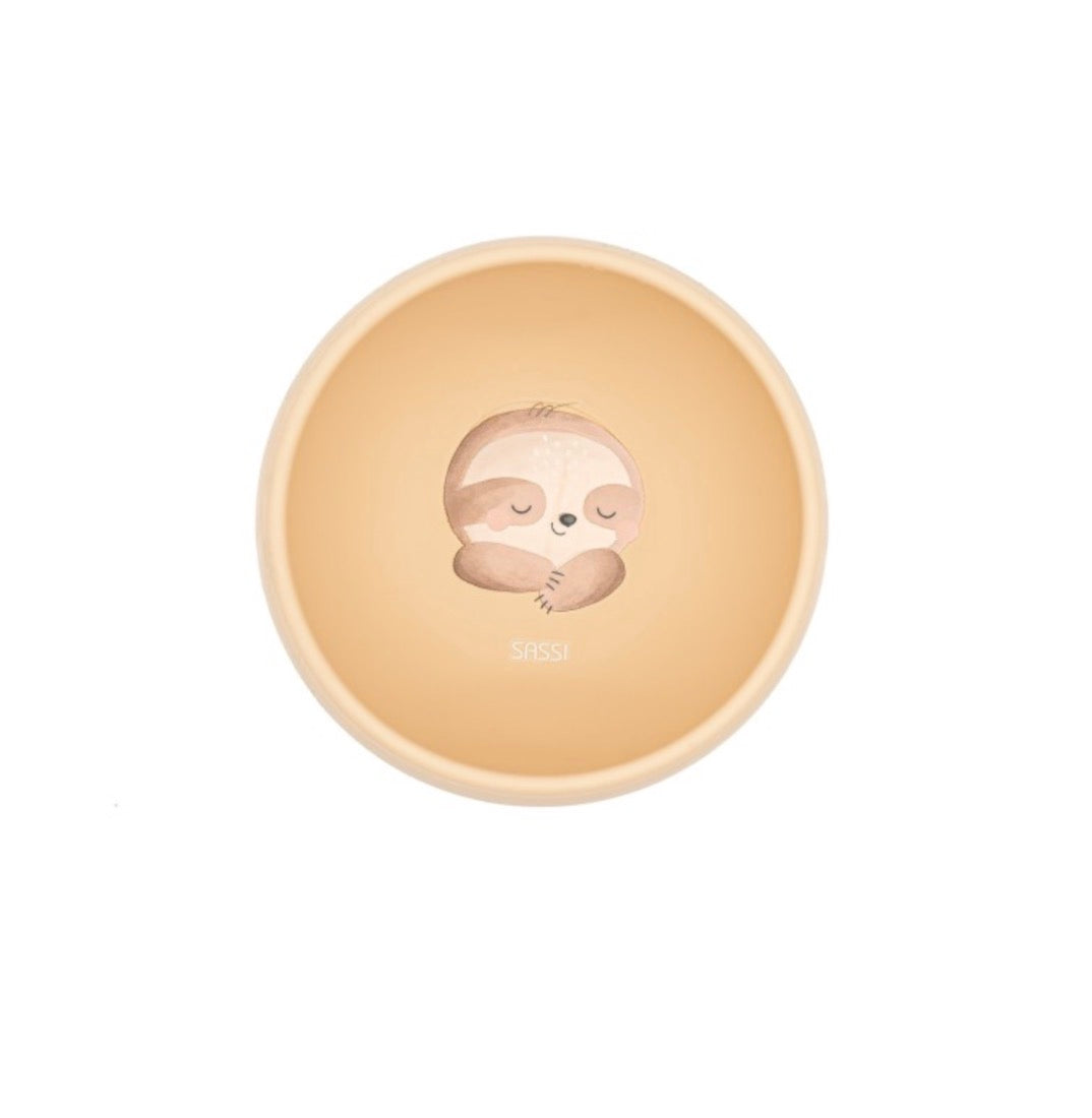 Silicone bowl-Sloth