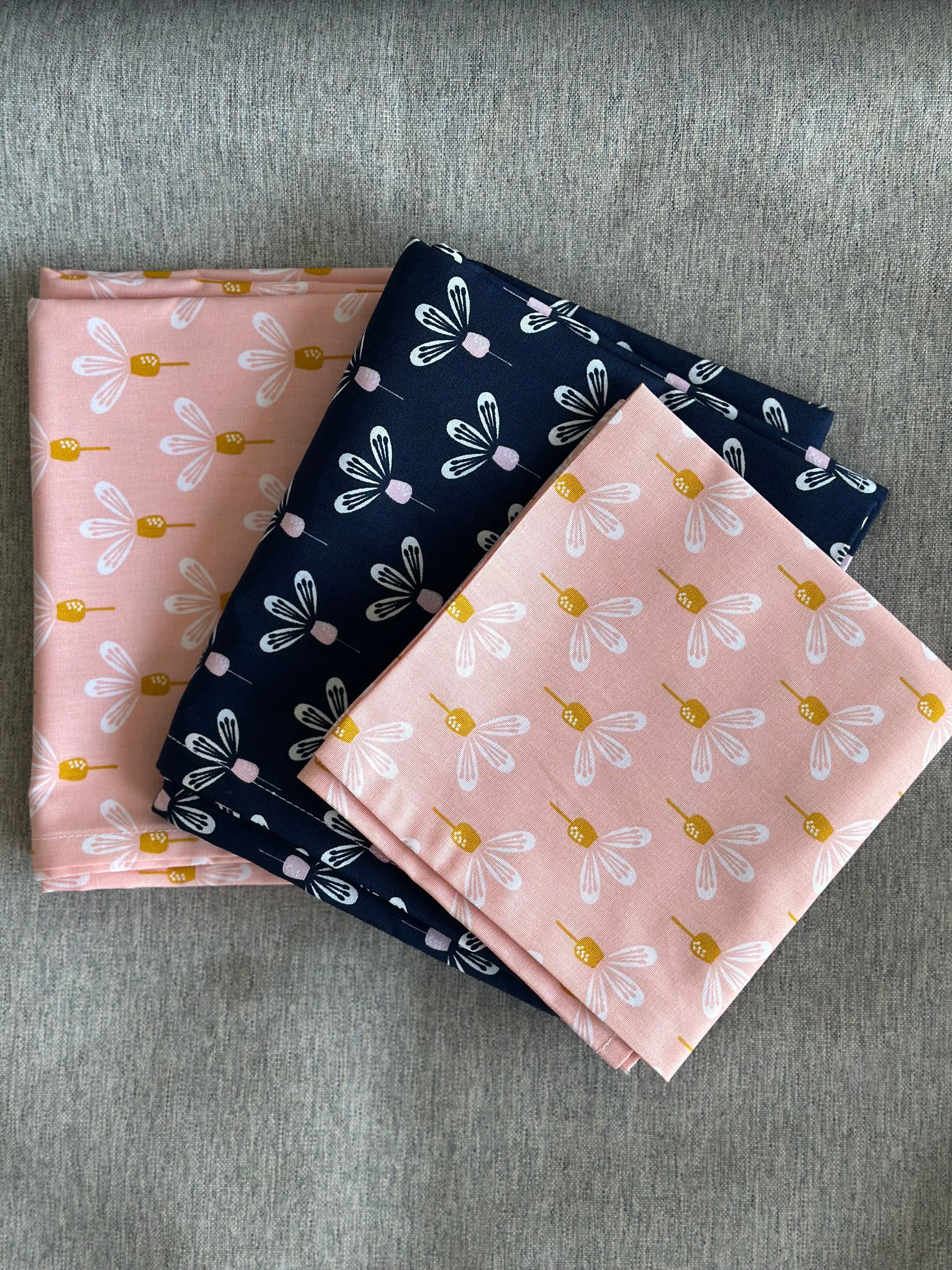 Baby sheet set with pillowcase (Daisy)