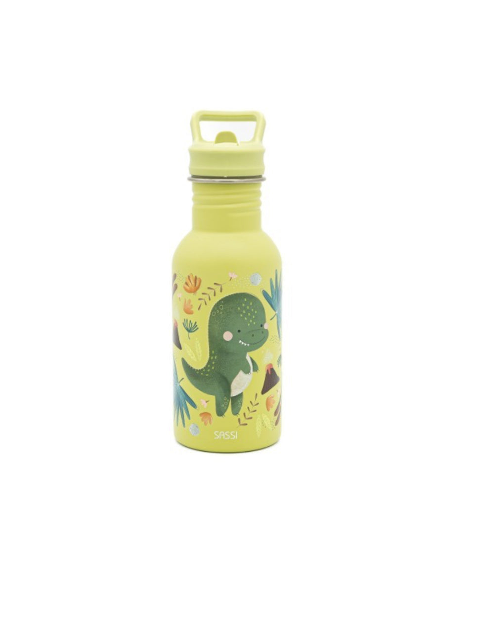 Stainless steel water bottle 500ml (Dinosaur)