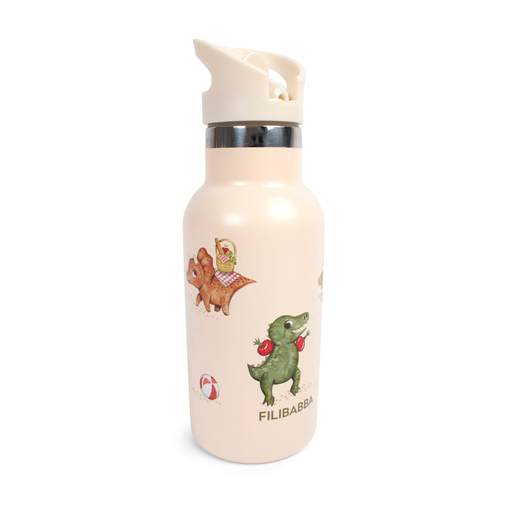 Stainless steel water bottle (Dino beach)