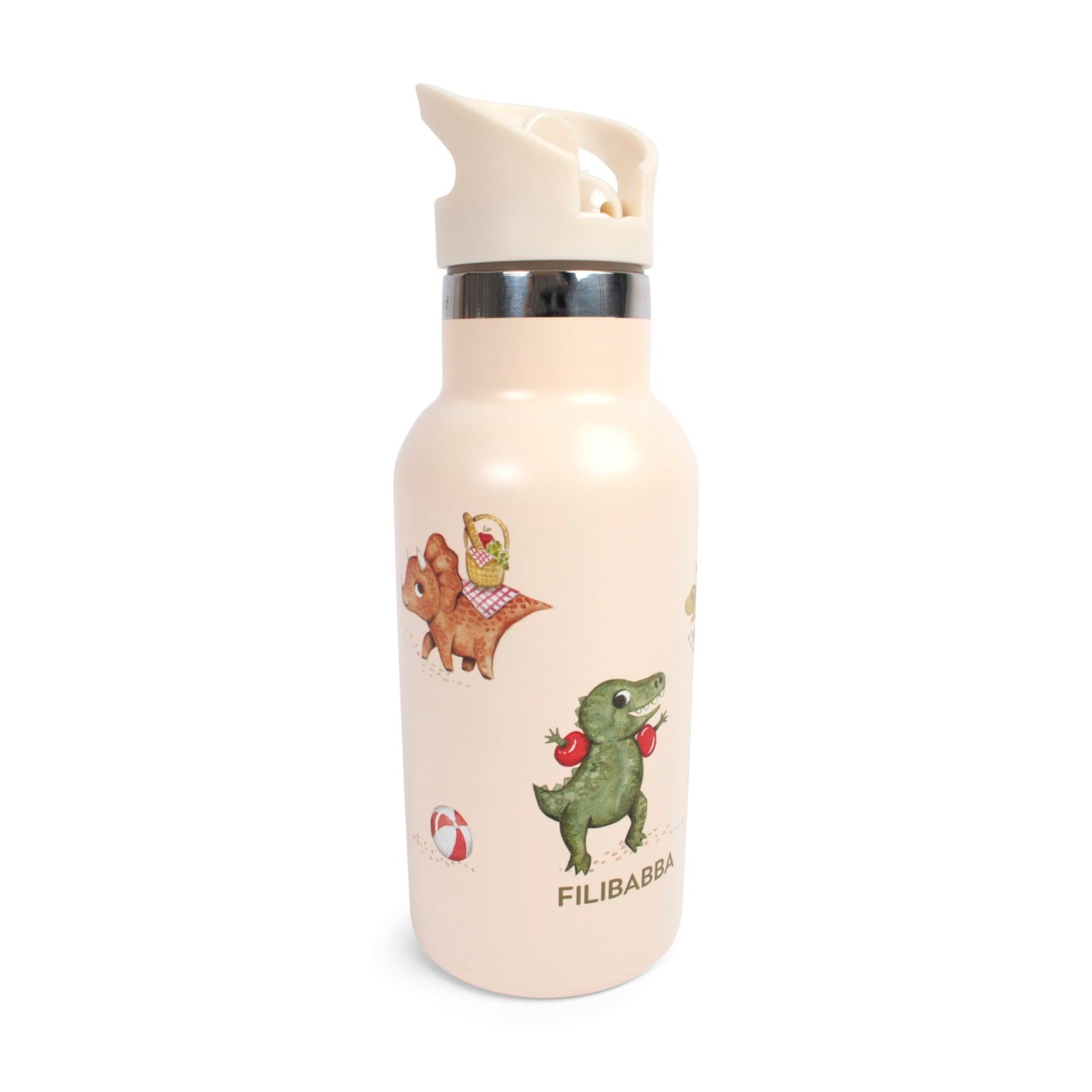 Stainless steel water bottle (Dino beach)