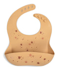 Silicone bib- Chestnut
