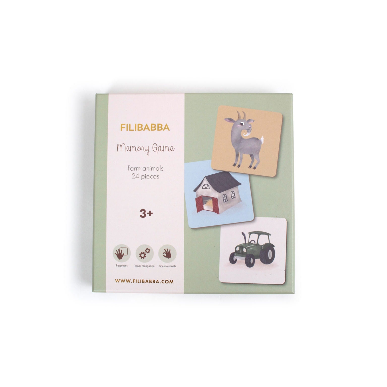 Memory Game (Farm Animals)
