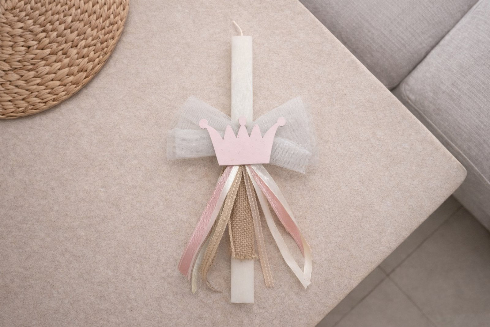 Easter Candle- Tiara