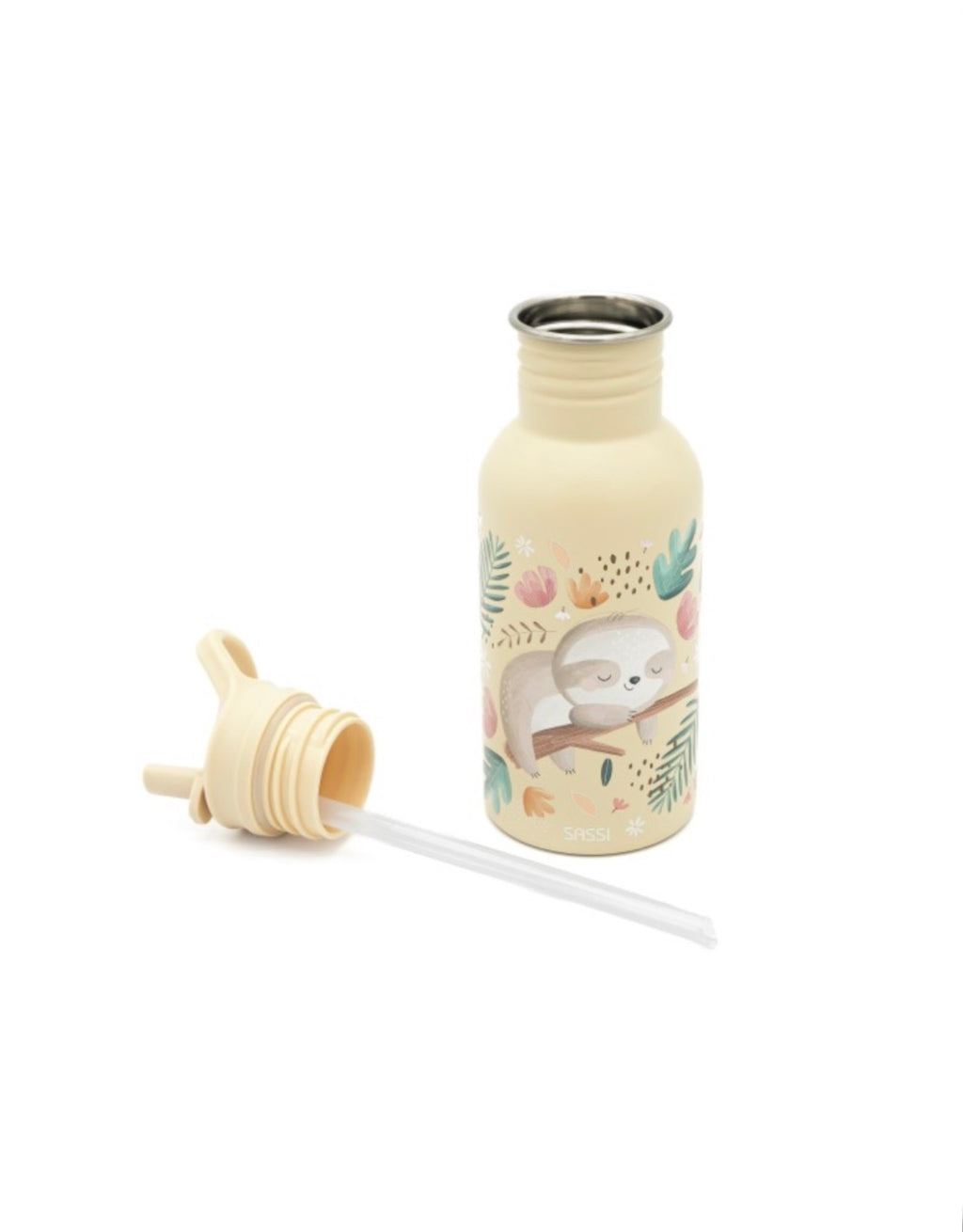 Stainless steel water bottle 500ml (Sloth)