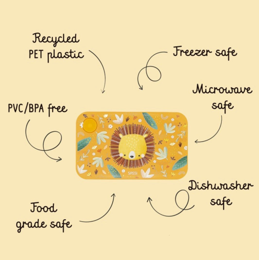 RPET lunchbox- Lion